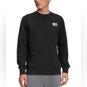 The North Face patch logo sweatshirt size large